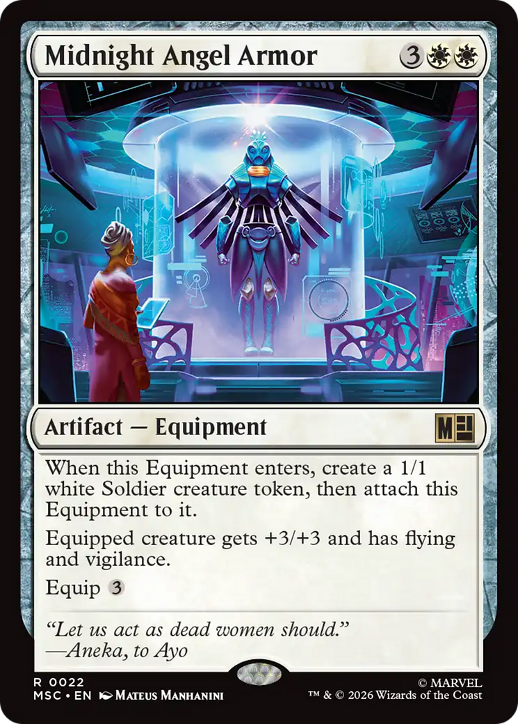 Midnight Angel Armor (Surge Foil) [Marvel Super Heroes Commander] | Exor Games Summserside