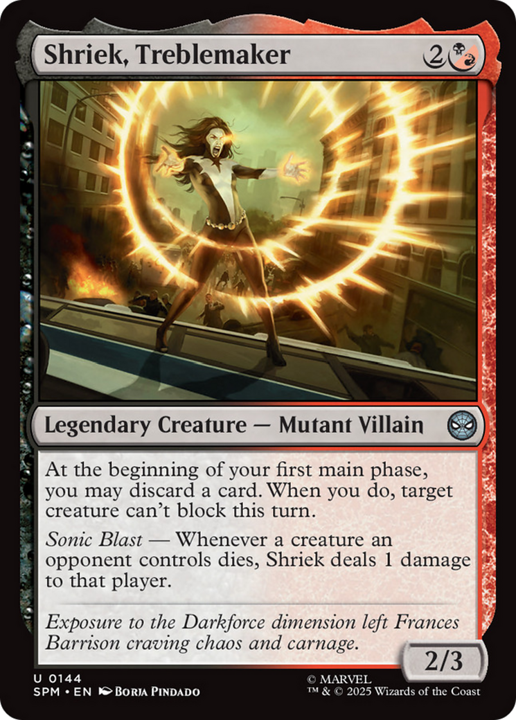 Shriek, Treblemaker [Marvel's Spider-Man] | Exor Games Summserside
