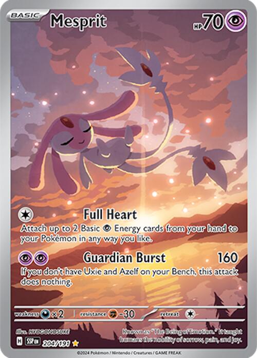 Mesprit (204/191) [Scarlet & Violet: Surging Sparks] | Exor Games Summserside