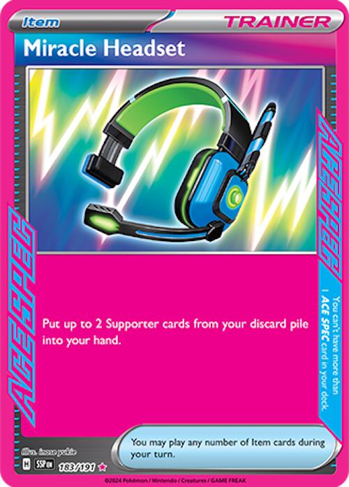 Miracle Headset (183/191) [Scarlet & Violet: Surging Sparks] | Exor Games Summserside