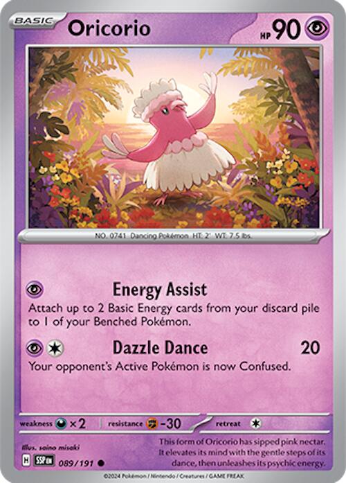 Oricorio (089/191) [Scarlet & Violet: Surging Sparks] | Exor Games Summserside