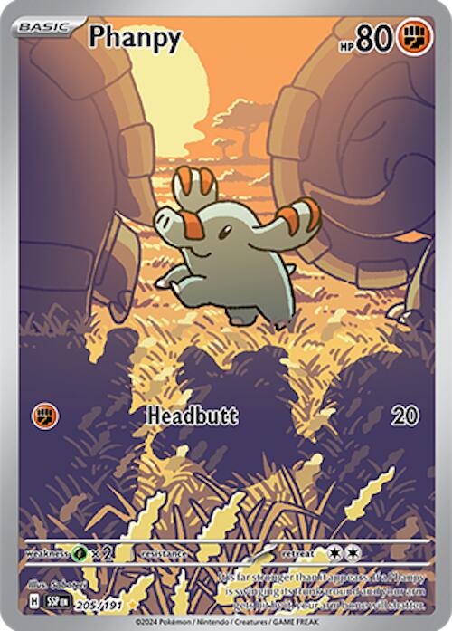 Phanpy (205/191) [Scarlet & Violet: Surging Sparks] | Exor Games Summserside