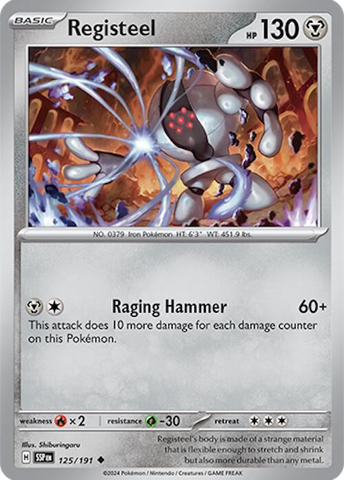 Registeel (125/191) [Scarlet & Violet: Surging Sparks] | Exor Games Summserside