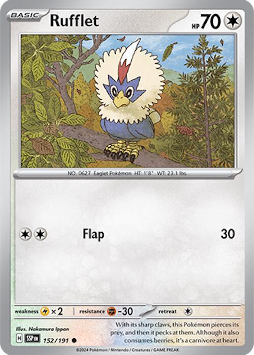 Rufflet (152/191) [Scarlet & Violet: Surging Sparks] | Exor Games Summserside