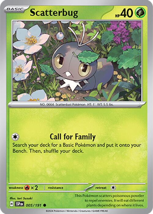Scatterbug (005/191) [Scarlet & Violet: Surging Sparks] | Exor Games Summserside