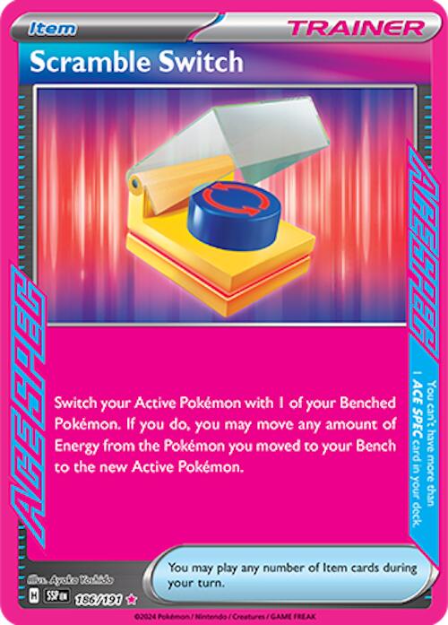 Scramble Switch (186/191) [Scarlet & Violet: Surging Sparks] | Exor Games Summserside