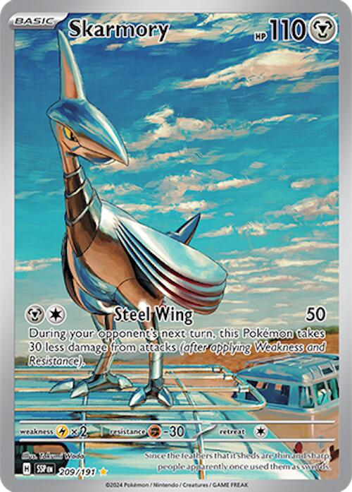 Skarmory (209/191) [Scarlet & Violet: Surging Sparks] | Exor Games Summserside