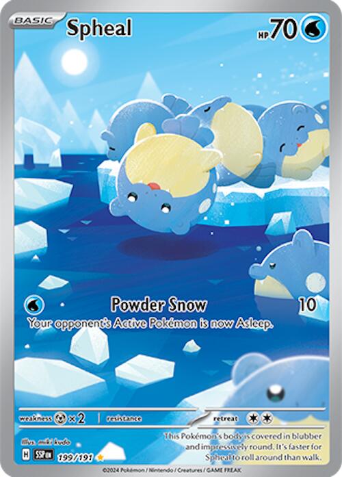 Spheal (199/191) [Scarlet & Violet: Surging Sparks] | Exor Games Summserside