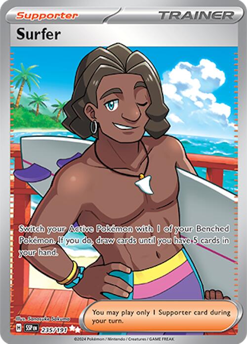 Surfer (235/191) [Scarlet & Violet: Surging Sparks] | Exor Games Summserside