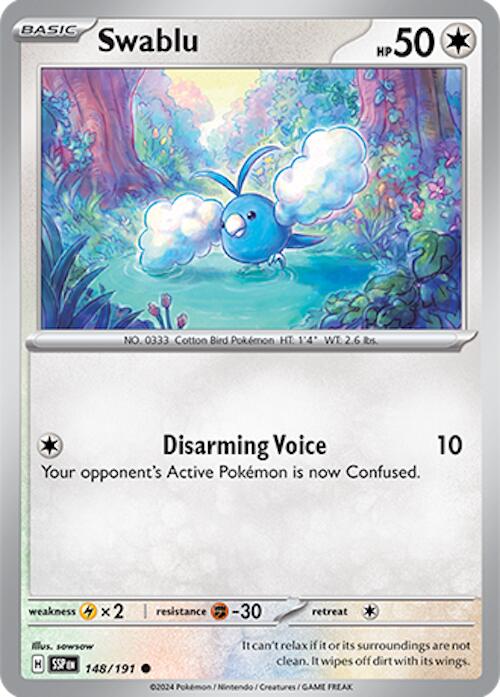 Swablu (148/191) [Scarlet & Violet: Surging Sparks] | Exor Games Summserside