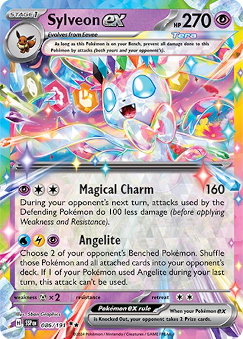 Sylveon ex (086/191) [Scarlet & Violet: Surging Sparks] | Exor Games Summserside