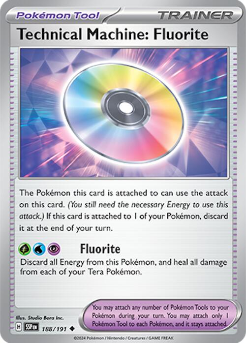 Technical Machine: Fluorite (188/191) [Scarlet & Violet: Surging Sparks] | Exor Games Summserside