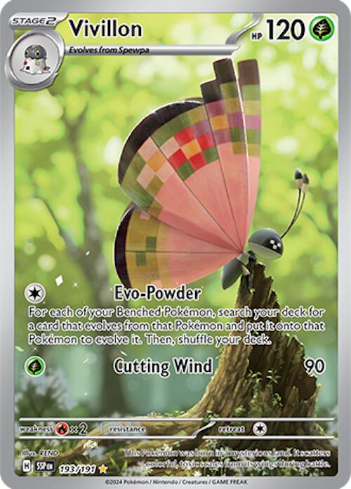 Vivillon (193/191) [Scarlet & Violet: Surging Sparks] | Exor Games Summserside