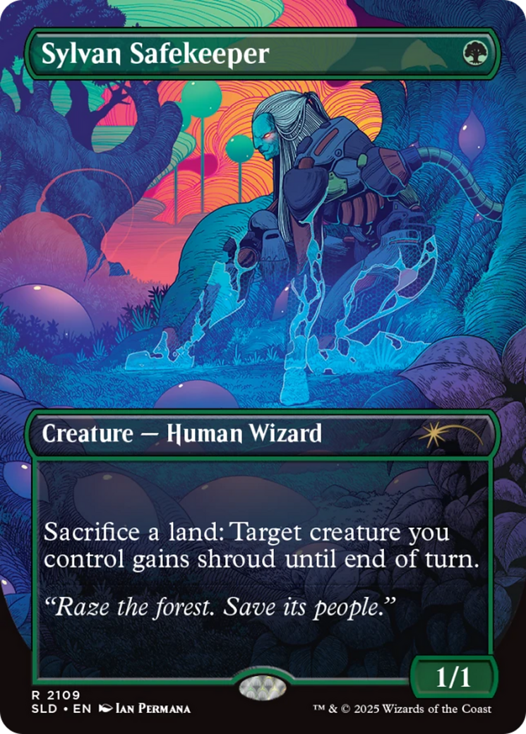 Sylvan Safekeeper (Galaxy Foil) [Secret Lair Drop Series] | Exor Games Summserside