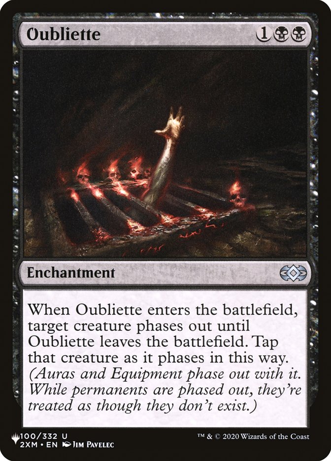 Oubliette [The List] | Exor Games Summserside