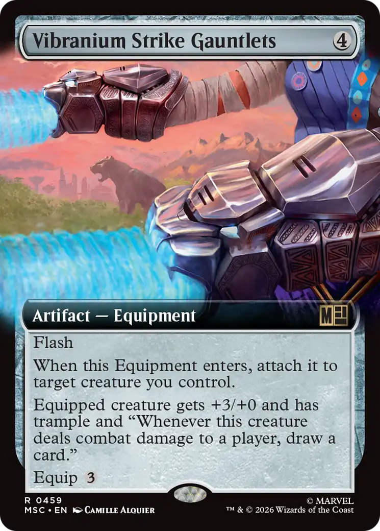 Vibranium Strike Gauntlets (Extended Art) [Marvel Super Heroes Commander] | Exor Games Summserside