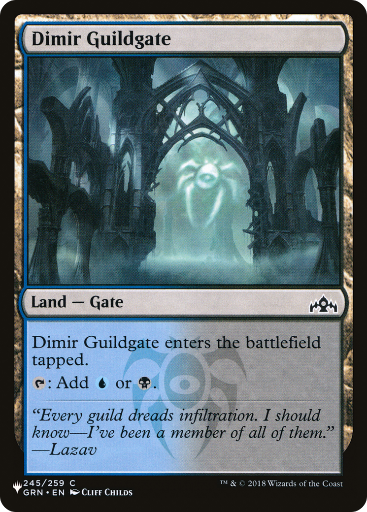 Dimir Guildgate [The List] | Exor Games Summserside