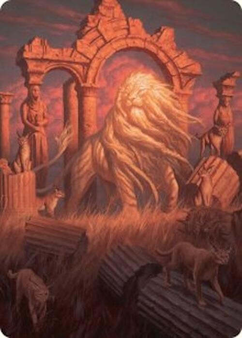 Arahbo, the First Fang Art Card (26/54) [Foundations Art Series] | Exor Games Summserside