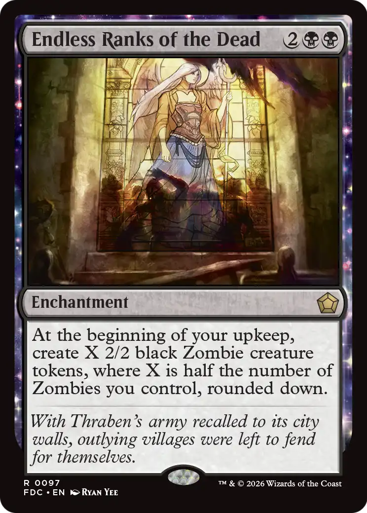 Endless Ranks of the Dead [Foundations Commander] | Exor Games Summserside
