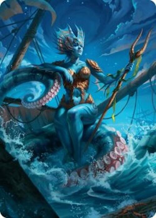 Kiora, the Rising Tide Art Card (30/54) [Foundations Art Series] | Exor Games Summserside