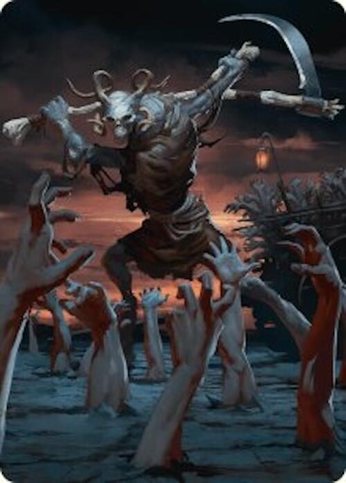 Abyssal Harvester Art Card (34/54) [Foundations Art Series] | Exor Games Summserside