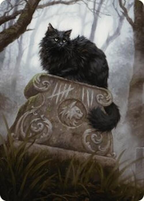 Nine-Lives Familiar 2 Art Card (36/54) [Foundations Art Series] | Exor Games Summserside