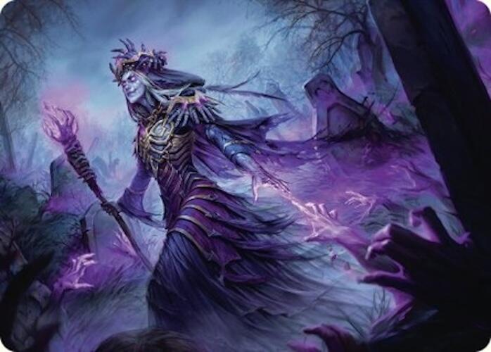 Zul Ashur, Lich Lord Art Card (10/54) [Foundations Art Series] | Exor Games Summserside