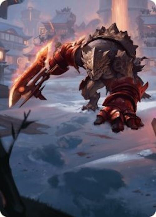 Searslicer Goblin Art Card (39/54) [Foundations Art Series] | Exor Games Summserside