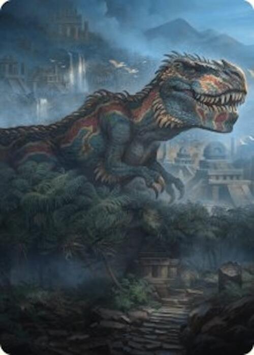 Ghalta, Primal Hunger Art Card (41/54) [Foundations Art Series] | Exor Games Summserside