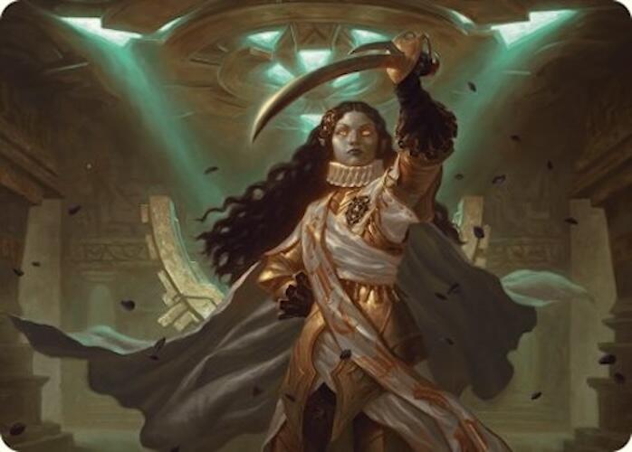 Elenda, Saint of Dusk Art Card (15/54) [Foundations Art Series] | Exor Games Summserside
