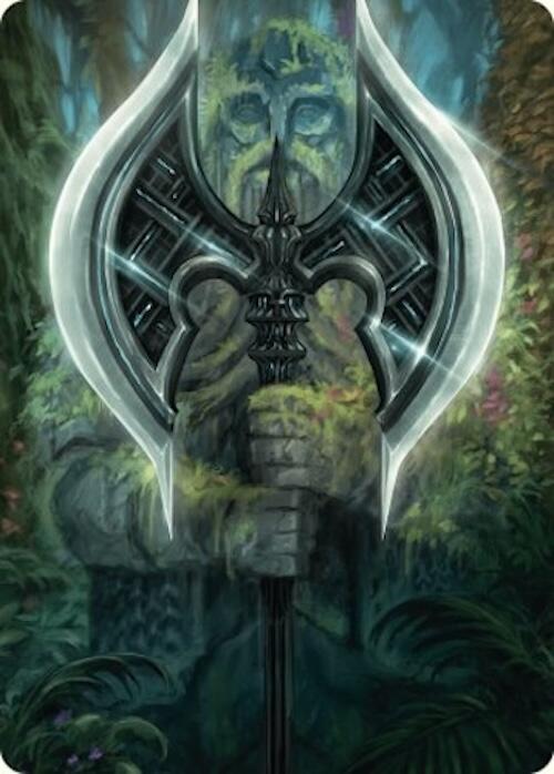 Leyline Axe Art Card (49/54) [Foundations Art Series] | Exor Games Summserside