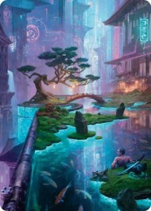 Island Art Card (22/54) [Foundations Art Series] | Exor Games Summserside