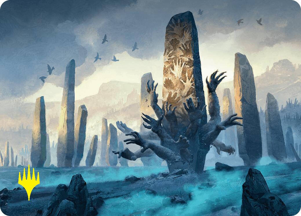Soulstone Sanctuary Art Card (19/54) (Gold-Stamped Signature) [Foundations Art Series] | Exor Games Summserside