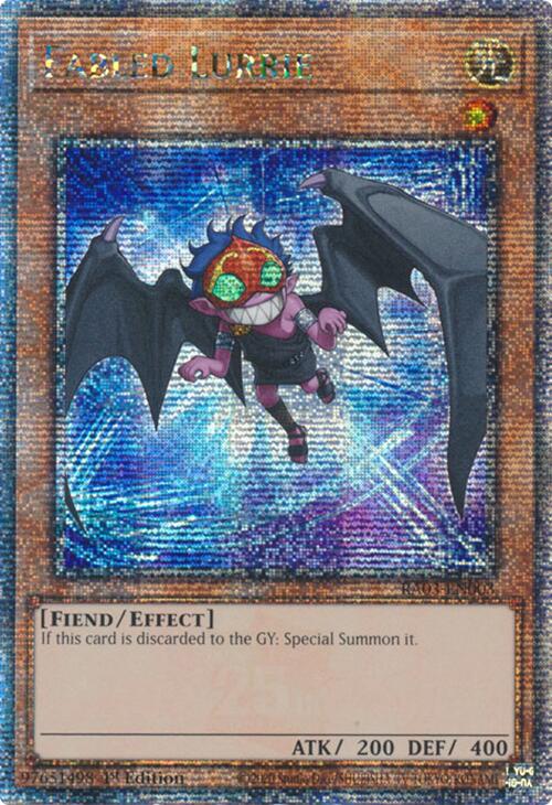 Fabled Lurrie (Quarter Century Secret Rare) [RA03-EN003] Quarter Century Secret Rare | Exor Games Summserside