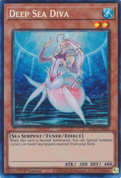 Deep Sea Diva (CR) [RA03-EN004] Prismatic Collector's Rare | Exor Games Summserside