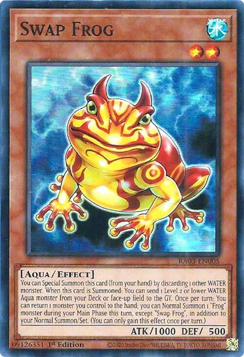 Swap Frog [RA03-EN005] Super Rare | Exor Games Summserside