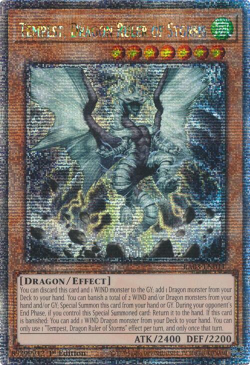 Tempest, Dragon Ruler of Storms (Quarter Century Secret Rare) [RA03-EN011] Quarter Century Secret Rare | Exor Games Summserside