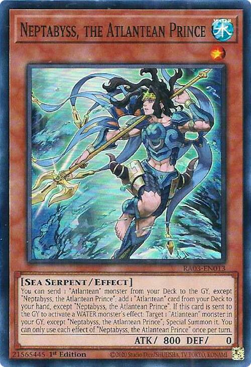 Neptabyss, the Atlantean Prince [RA03-EN013] Super Rare | Exor Games Summserside