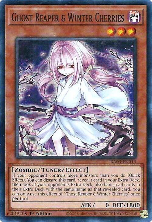 Ghost Reaper & Winter Cherries [RA03-EN014] Super Rare | Exor Games Summserside