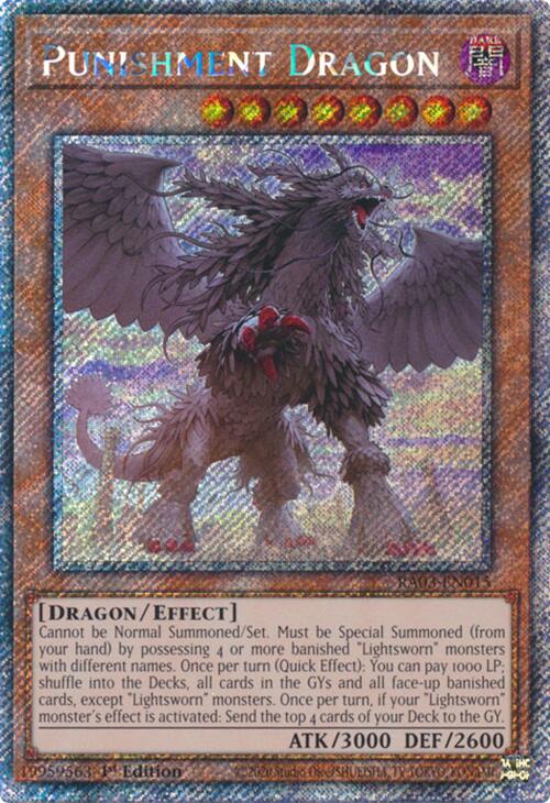 Punishment Dragon (Platinum Secret Rare) [RA03-EN015] Platinum Secret Rare | Exor Games Summserside