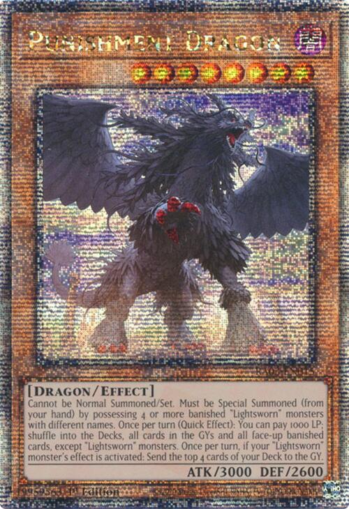 Punishment Dragon (Quarter Century Secret Rare) [RA03-EN015] Quarter Century Secret Rare | Exor Games Summserside