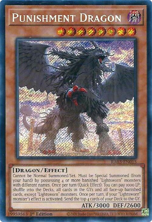 Punishment Dragon (Secret Rare) [RA03-EN015] Secret Rare | Exor Games Summserside