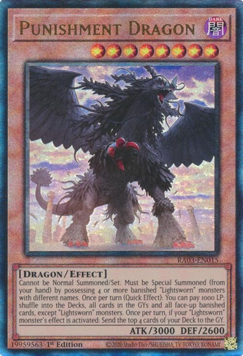 Punishment Dragon (UTR) [RA03-EN015] Prismatic Ultimate Rare | Exor Games Summserside