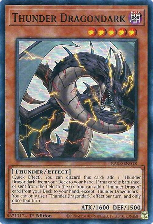 Thunder Dragondark [RA03-EN018] Super Rare | Exor Games Summserside