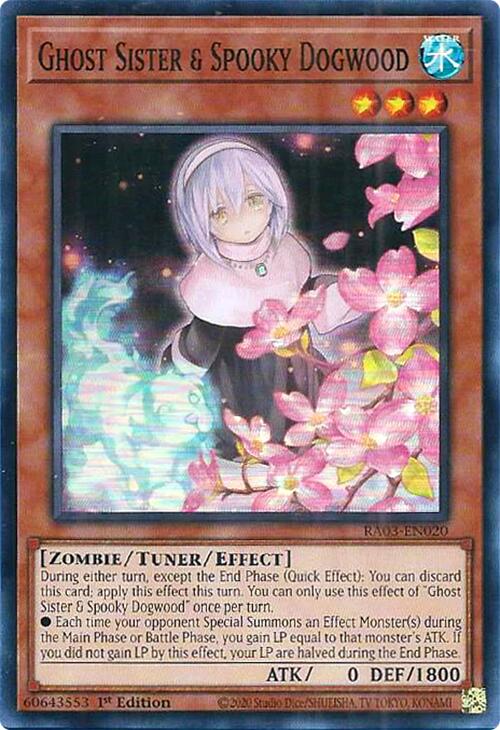 Ghost Sister & Spooky Dogwood [RA03-EN020] Super Rare | Exor Games Summserside