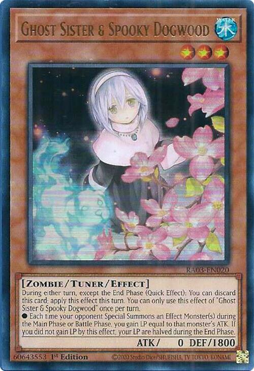 Ghost Sister & Spooky Dogwood (UR) [RA03-EN020] Ultra Rare | Exor Games Summserside