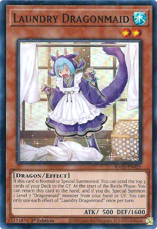 Laundry Dragonmaid [RA03-EN021] Super Rare | Exor Games Summserside