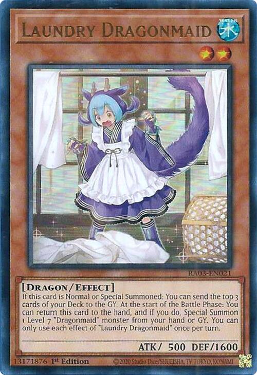 Laundry Dragonmaid (UR) [RA03-EN021] Ultra Rare | Exor Games Summserside