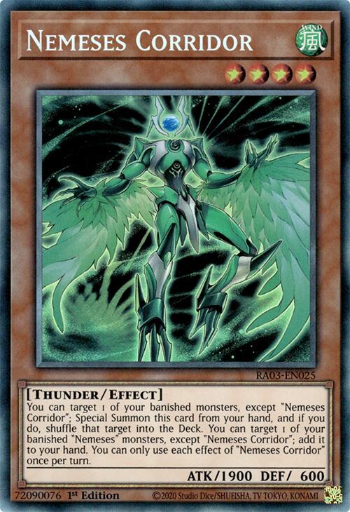 Nemeses Corridor (CR) [RA03-EN025] Prismatic Collector's Rare | Exor Games Summserside
