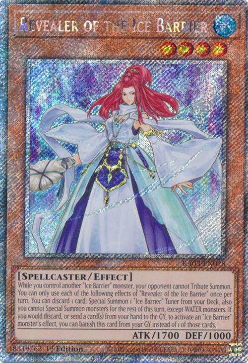 Revealer of the Ice Barrier (Platinum Secret Rare) [RA03-EN028] Platinum Secret Rare | Exor Games Summserside